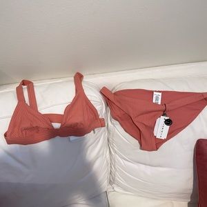 Vitamin A EcoRib swim suit set